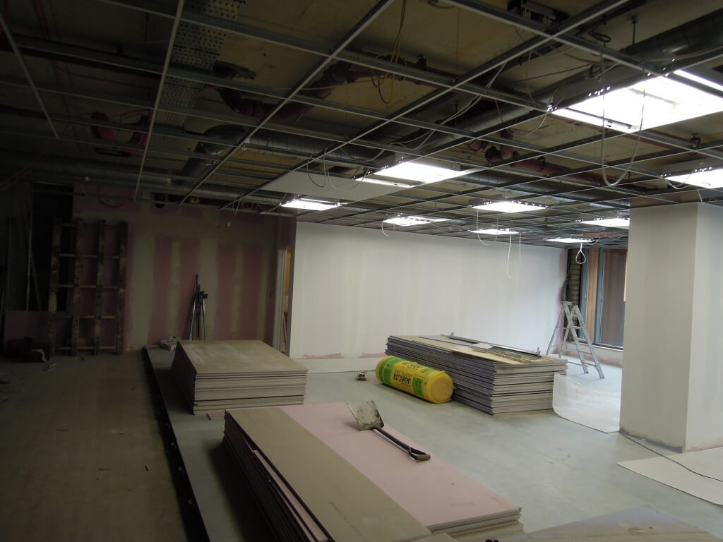 progress of fit out